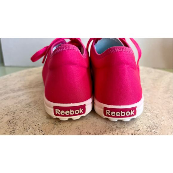 Reebok Girls Pink White Fusion Skyscaper Runaround Athletic Walking Shoes Size 7 - Picture 5 of 11